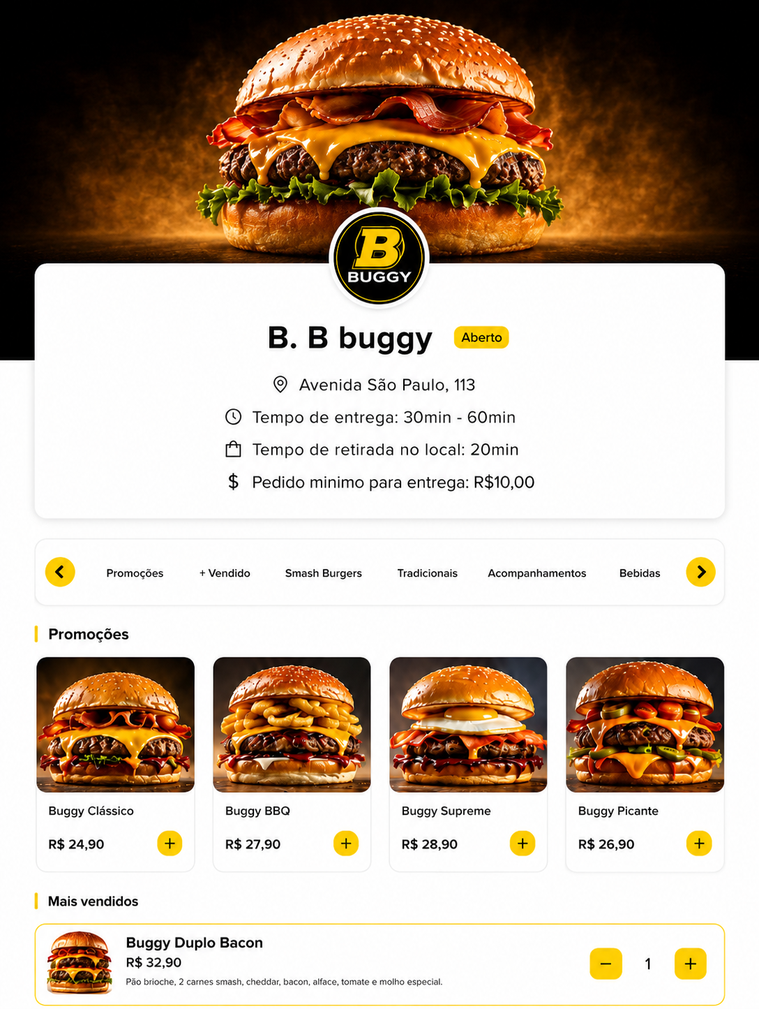 Tela de B. B Buggy